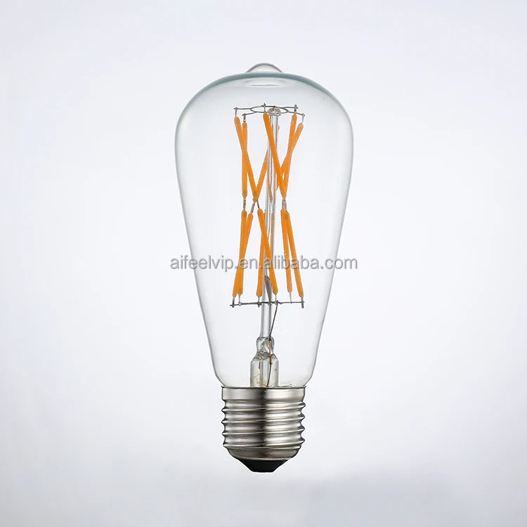 Hot sale vintage decorative edison filament lamp led light chandelier bulb