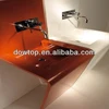 China red solid surface vanity top used in bathroom
