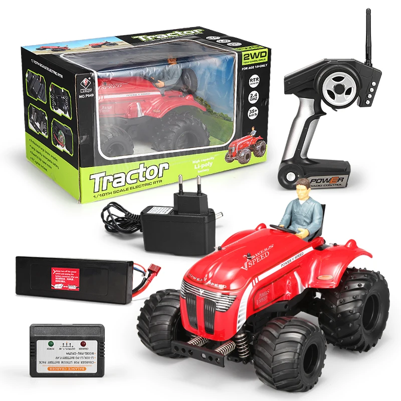 Rc Toys Car 1/10 2.4ghz Rc Monster Tractor - Buy Wl Toys Rc Car,Rc Toys ...