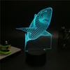 USB Charge RGB intertek night light--dolphin