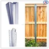 Galvanized channel profile metal fence post master