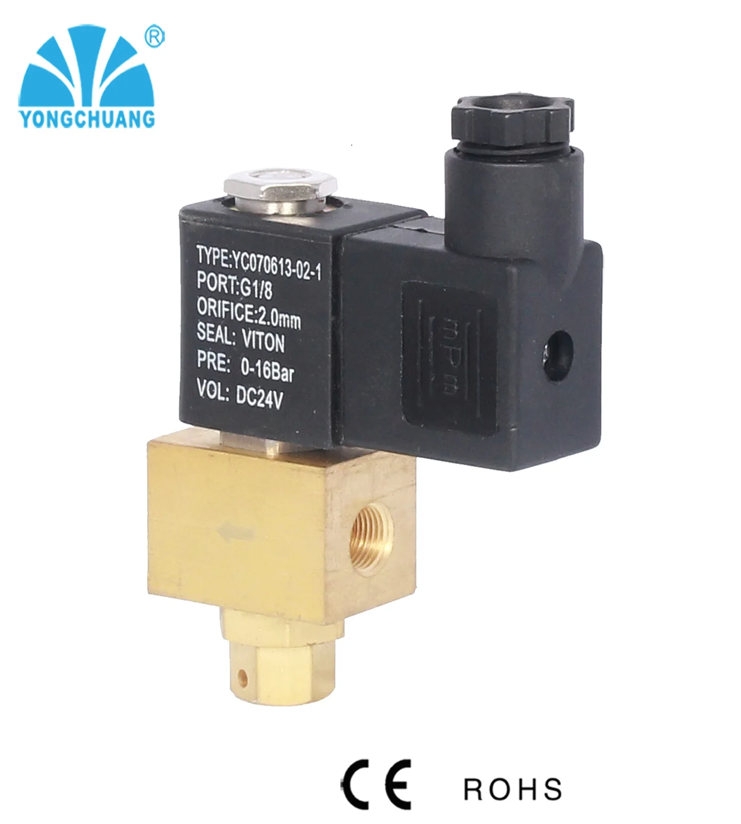 Yc070613 Series 12v 24v Diesel Generator Heavy Truck Fuel Solenoid