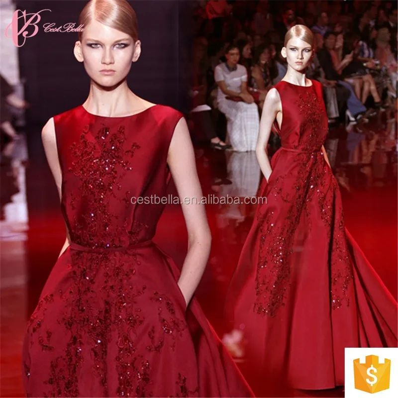 Alibaba Sexy Luxury Suzhou Open Back Wine Red Puffy Prom Dress Long ...