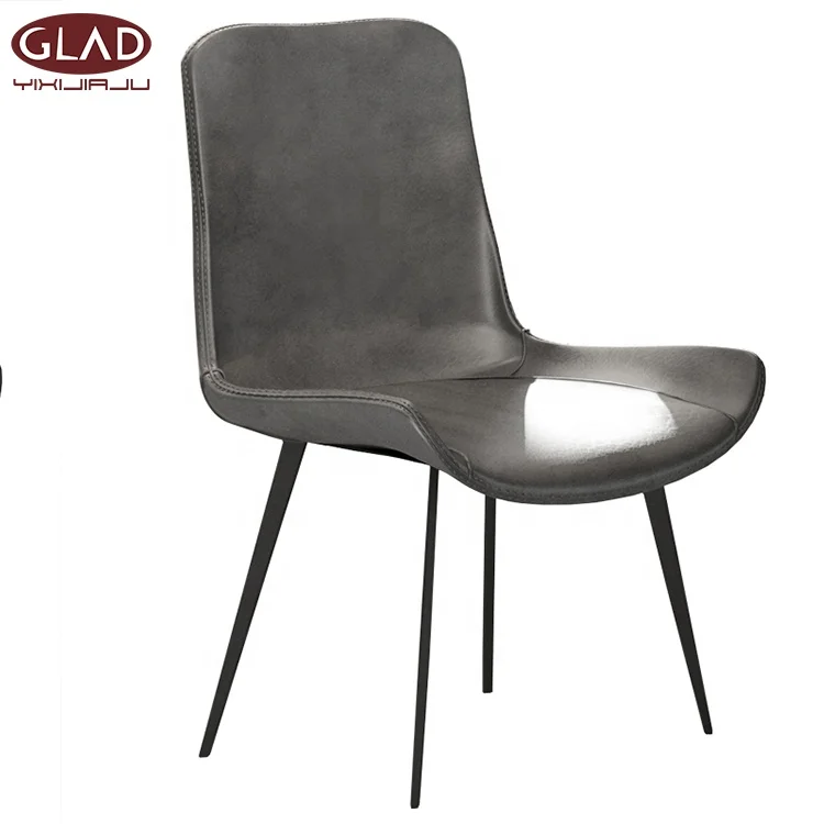 Venta al por mayor comedor sillas cuero-Compre online los mejores