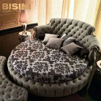 Bisini European Styled King Size Round Bed Sets Bisini Luxurious Wedding Bedroom Furniture Bf07 30004 Buy King Size Round Bed Sets Wedding