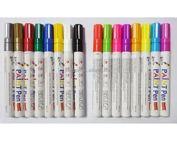 oem artist grade fine colour marker pen permanent paint fabric