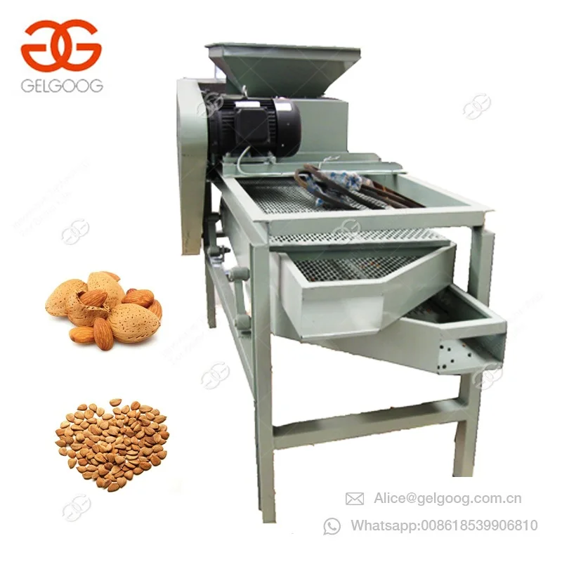 Gg Quality Pistachio Breaker Nut Dehulling Sheller Crushing Processing Almond Cracker Huller