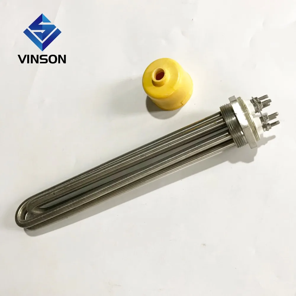 9kw 380v 3 Phase Water Heating Tube Immersion Heater Element Buy 3