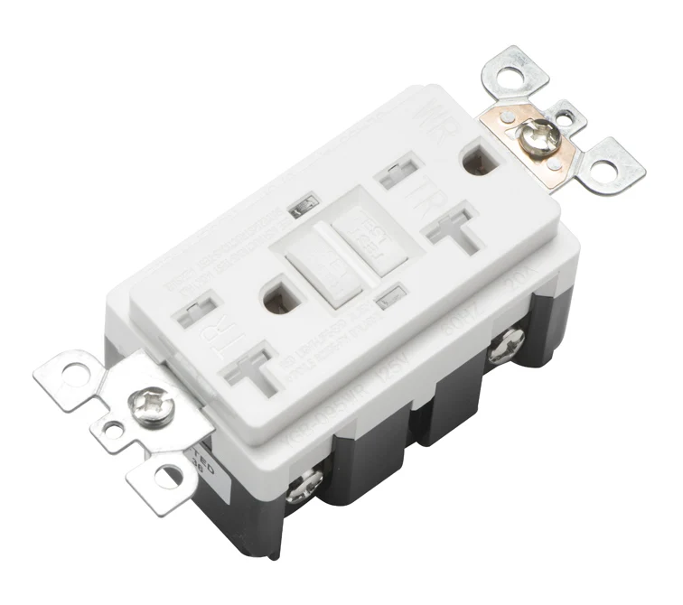 20A 125V Weather Resistant GFCI Electrical Outlet with LED light YGB-093WR