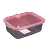 New arrival plastic microwave safe food container transparent bento lunch box