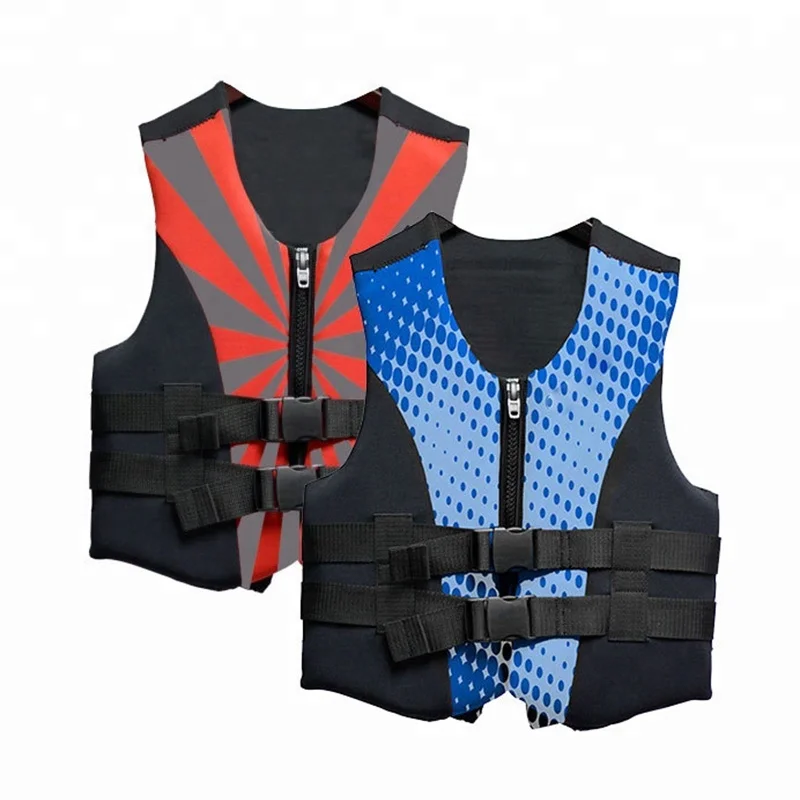 Professional Adults Life Jacket Neoprene Life Vest Kayak Boating Safety