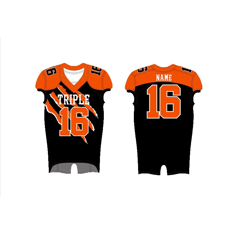 Tackle Jersey Design American Football Uniforms,Custom Pro New Design