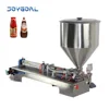Small liquid beverage clear water filling plug filling machine