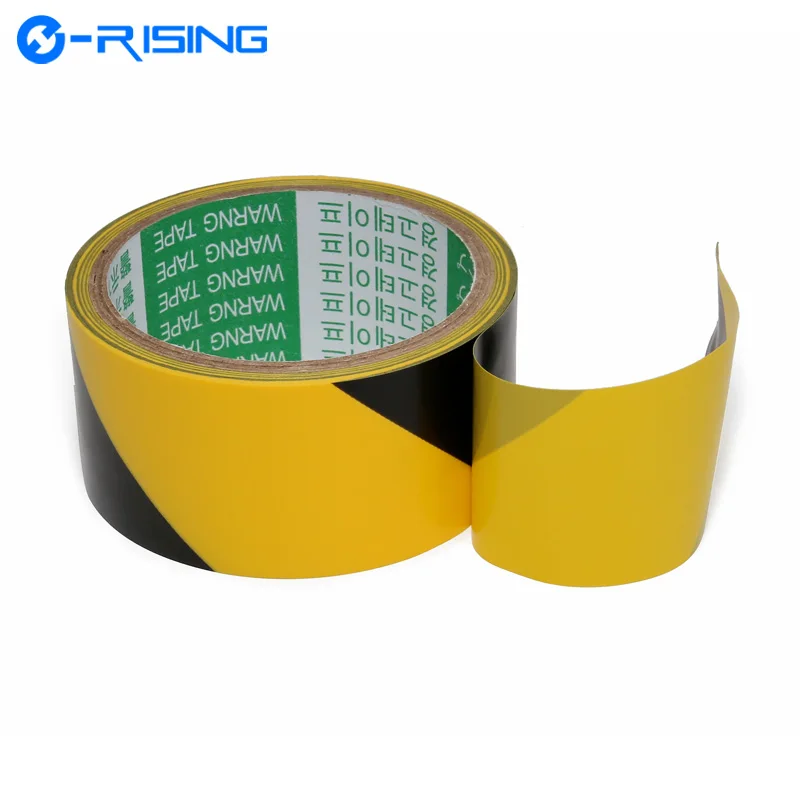 2019 Factory Safety Warning Adhesive Caution Tape Applicator Pvc Black