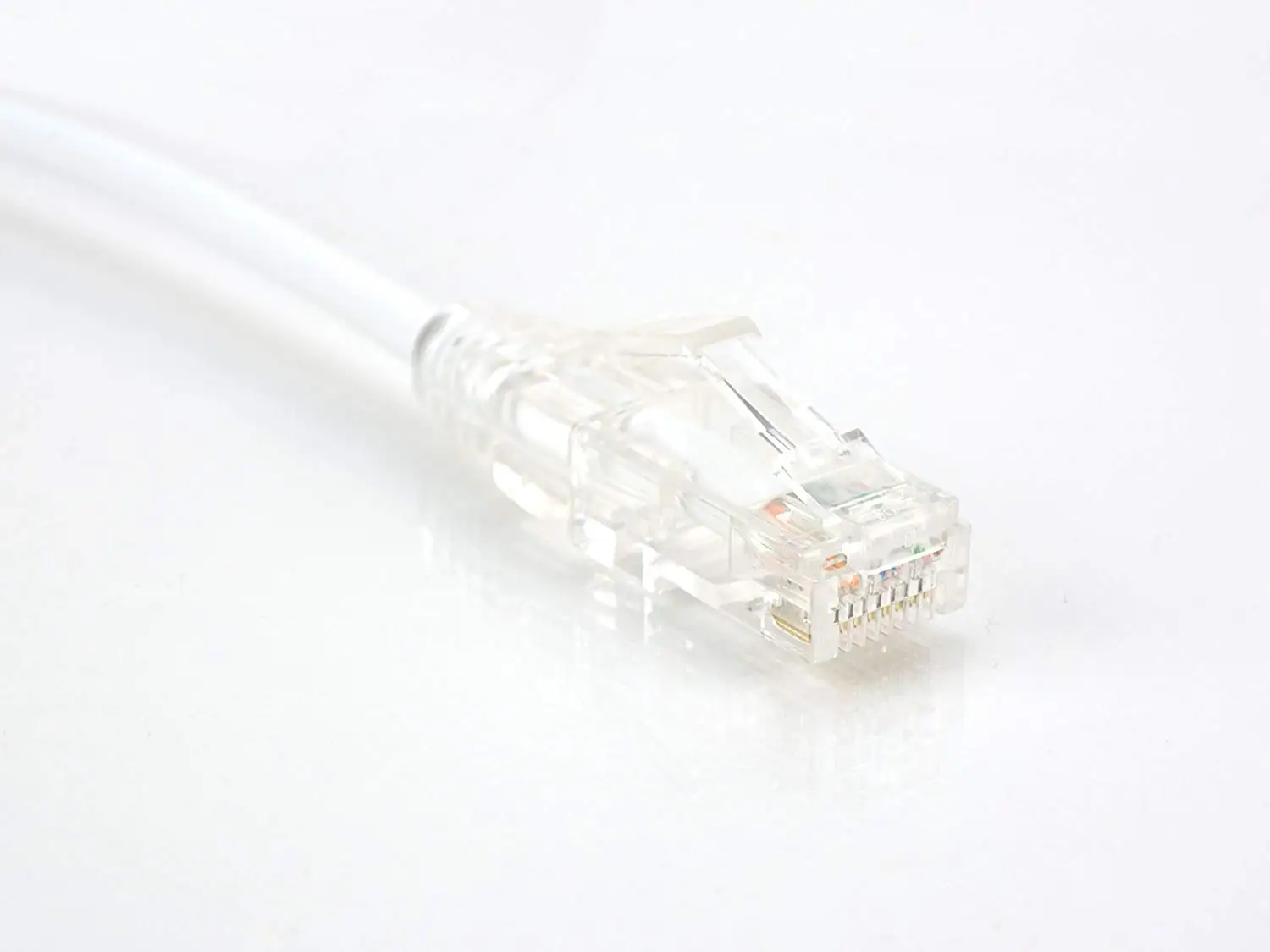 Networx Slim Cat6 Patch Cables - 28AWG (20 feet, White)