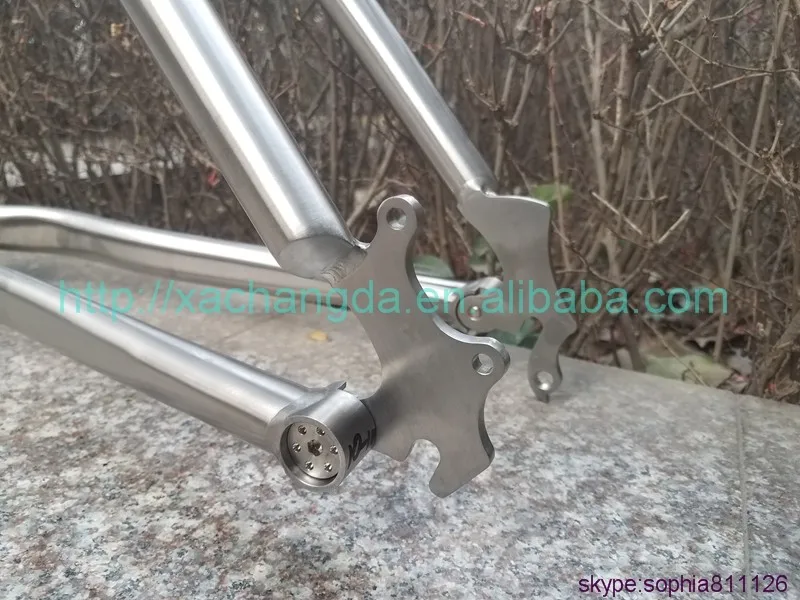 Titanium Pinion Suspension Bicycle Frame Custom Titanium Suspension