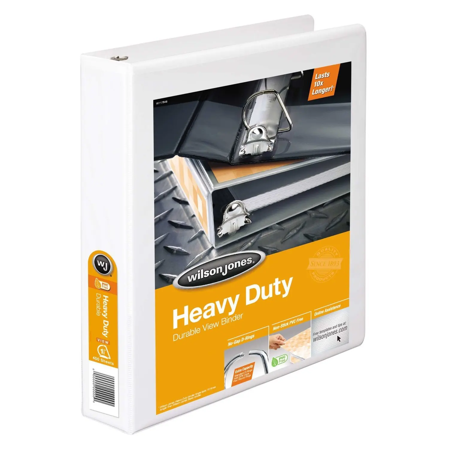 1 2 inch white 3 ring binders