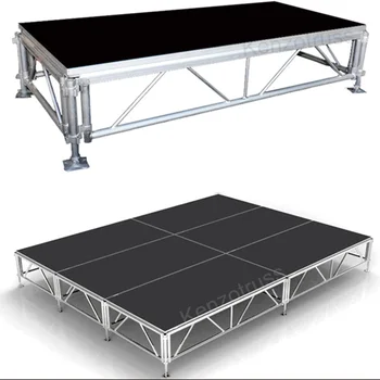 Aluminum Frame Outdoor Portable Truss Stage - Buy Outdoor Portable ...