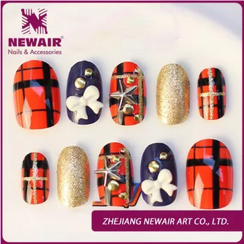 Whole False Nails Christmas Fake Nail Tips Supplies Whole False Nails Christmas Fake Nail Tips Supplies