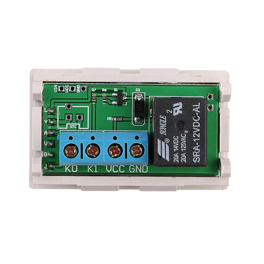 12V Digital LED Dual Display Cycle Timing Delay Timer Relay Module 0-999 Hours 
