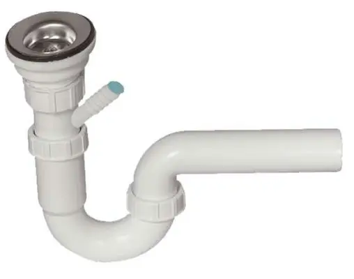 
Type-S Washbasin Sink Siphon with Washer Hose 40 mm (YP037) 