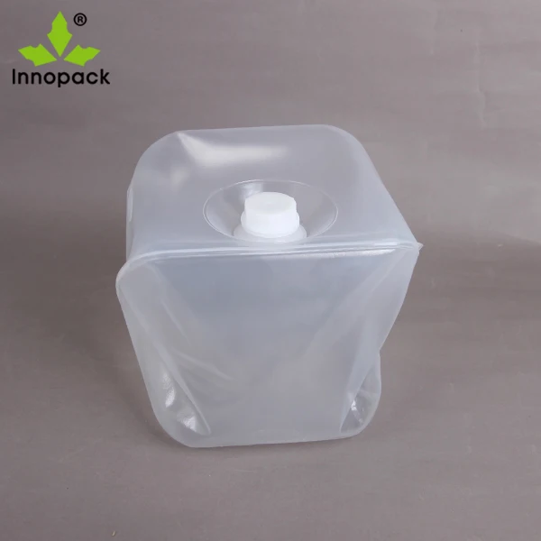 Food Grade Ldpe Jerry Can Plastic 5 Liter With Lid For Water Packaging ...