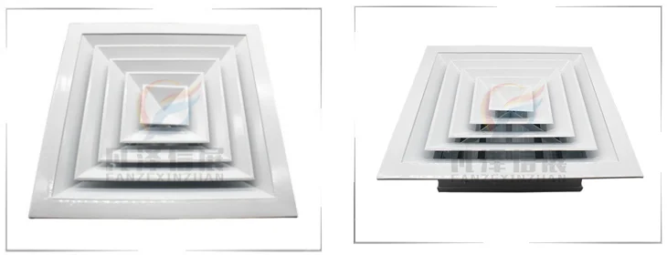 Hvac System Ventilation Air Conditioning Aluminum Ceiling Register