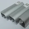 6063 t5 Extrusion Alloy Aluminum custom made profiles anodized silver for make furniture and cabinet farme for Russia market