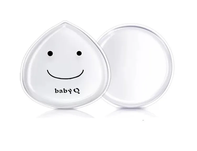 Cosmetic Cushion Puff Powder Mockup. Пуховка Holika Holika Premium Air Puff.