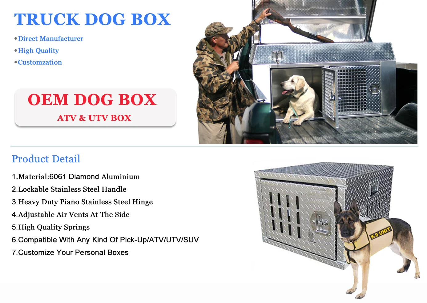Factory Wholesale Dog Cage For Pickup Truck Buy Dog Cage For Pickup