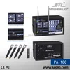 4 channel DVD player 200W professional PA speaker ,portable PA-180 pa amplifier speaker