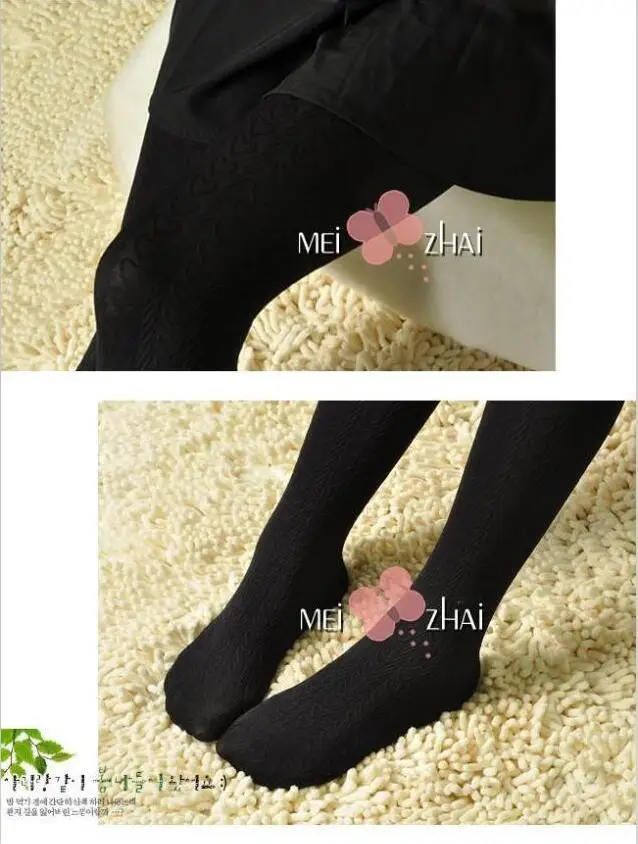 2017 New Woman Velvet Sexy Young Girl Pantyhose Cheap 3d Heart