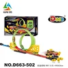 Boy race game set 360 degree spin way DIY slot car railway set toy