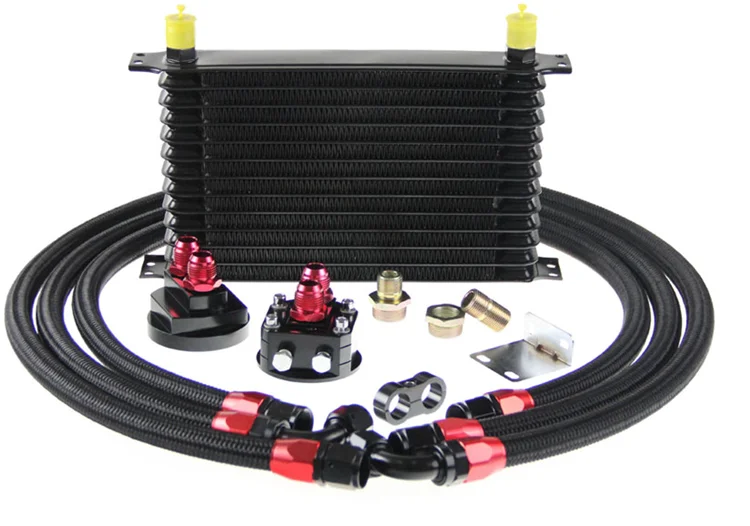 An6 An8 An10 An12 An16 Nylon Braided Transmission Oil Cooler Hose Water ...