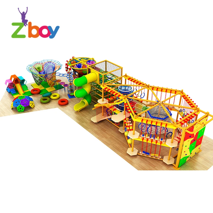 High Synergy Zip Line Ropes Course Adventure Team Building Activities