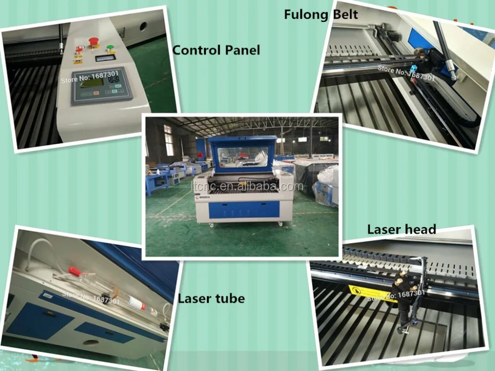 1410 acrylic wood rubber glass stone laser engraving machine with OEM service CO2 laser tube laser machine