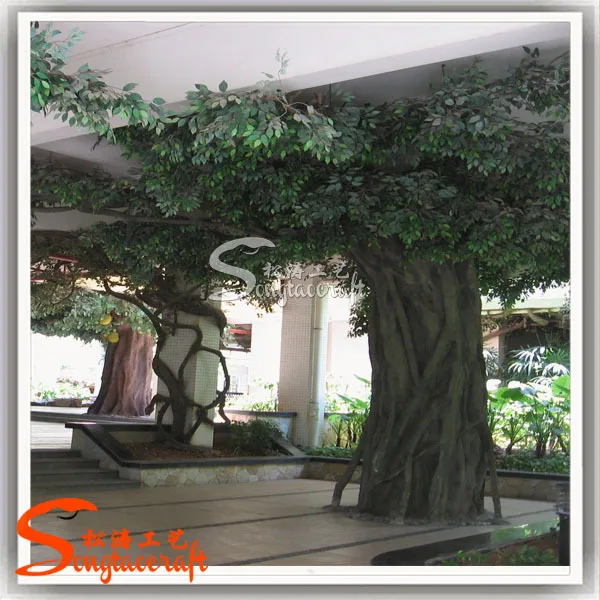 Life Size Artificial Trees Artificial Oak Tree Branches And Leaves On