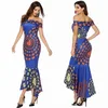 2019 Bandage Long prom Dresses Vintage Women Vestidos High Waist Evening Gown Chiffon Sequined Party Dresses Plus Size for Women