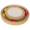 Unique design cat scratching best sale wooden interactive cat toys