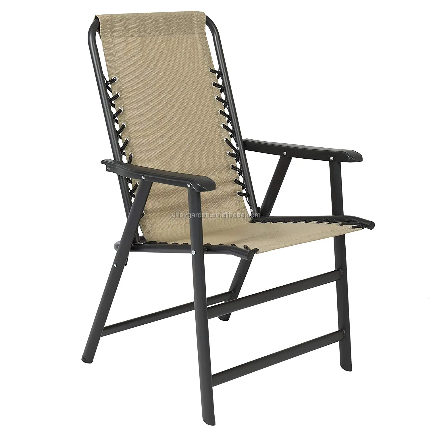 Amazon Walmart Outdoor Patio Suspension Chair Beige Comfortable Folding