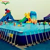 Large thicken PVC material and metal frame swimming pool inner tube pool for adults and kids