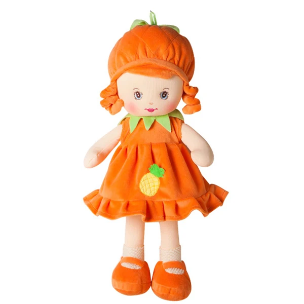 Stuffed Fruit Dolls,Lovely Girl Stuffed Baby Toy Doll,Cartoon Character  Plush Girl Toys - Buy Stuffed Fruit Dolls,Lovely Girl Stuffed Baby Toy Doll, Cartoon Character Plush Girl Toys Product on 