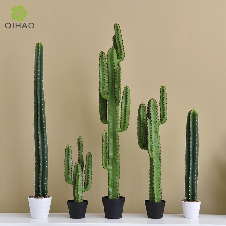 Artificial Large Cactus Home Decor Indoor Plants Plastic Cacti Plants Artificial Cactus for Decoration