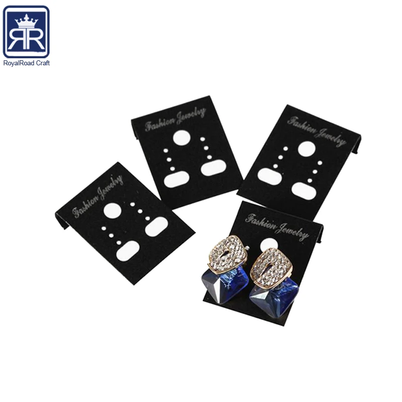 18030207 Custom Printed Die Cut Earring Hanging Jewelry Display Cards With Hole - Buy Earring ...