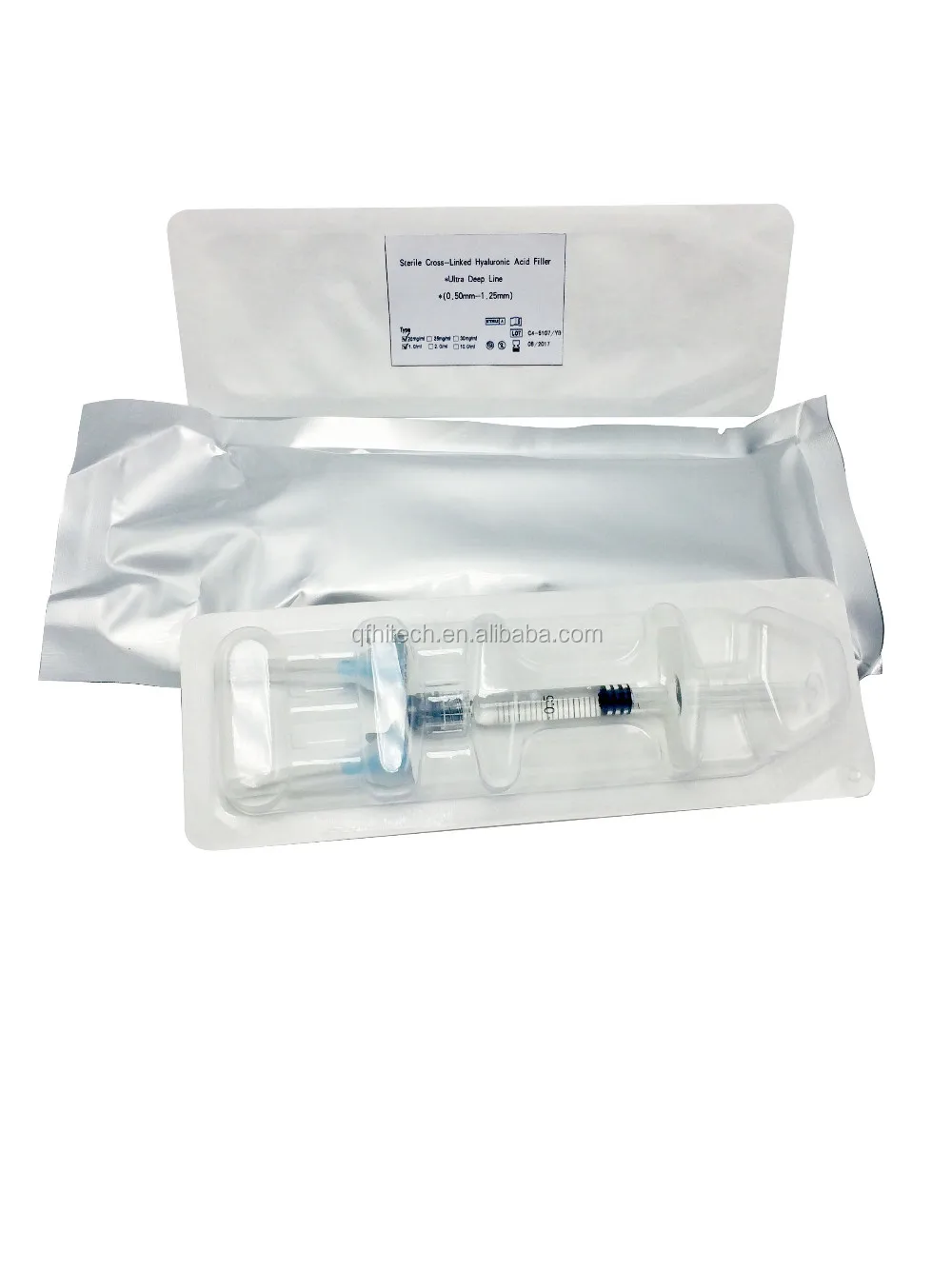 Bd 1ml Prefilled Syringe Hyaluronic Acid Dermal Filler / Nasolabial ...