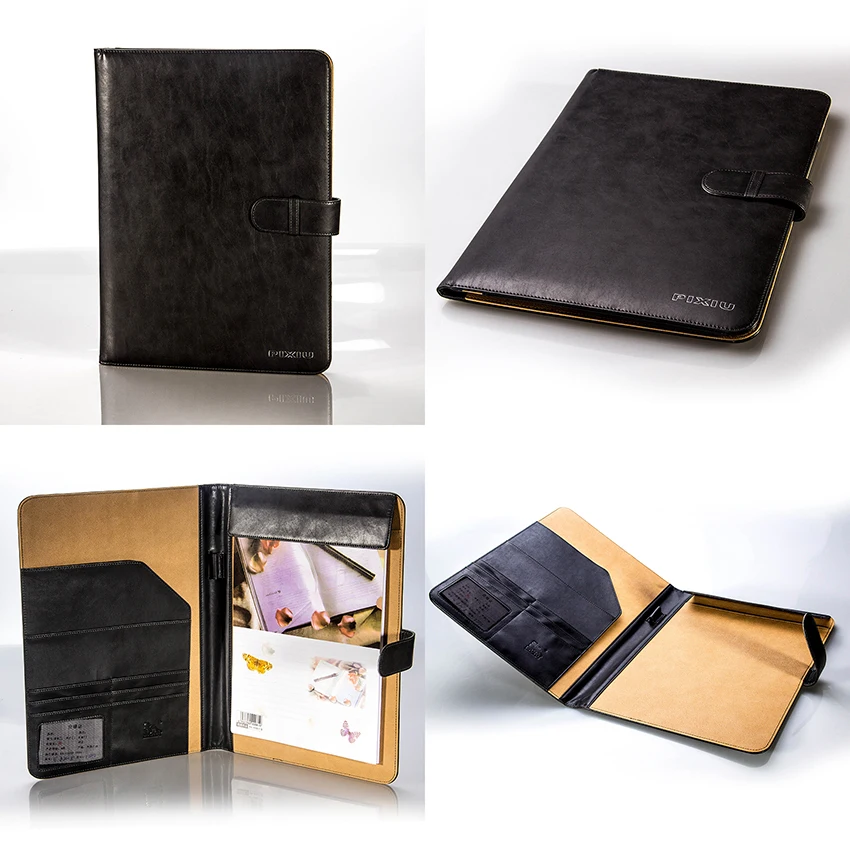 Top Handmade Business Leather A4 File Portfolio Folder Personal