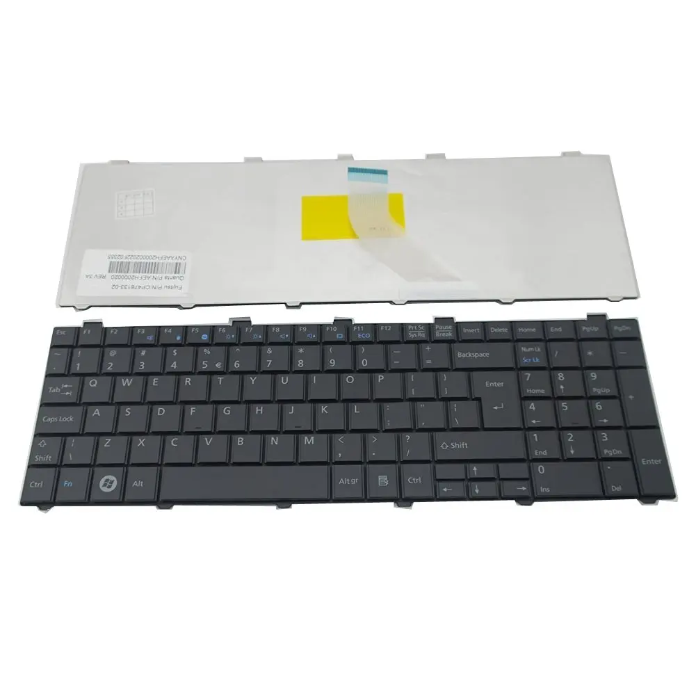 Get Quotations · New Replacement Black Laptop Keyboard US Layout For Fujitsu  Lifebook AH530 AH531 NH751 Series PC Notebook