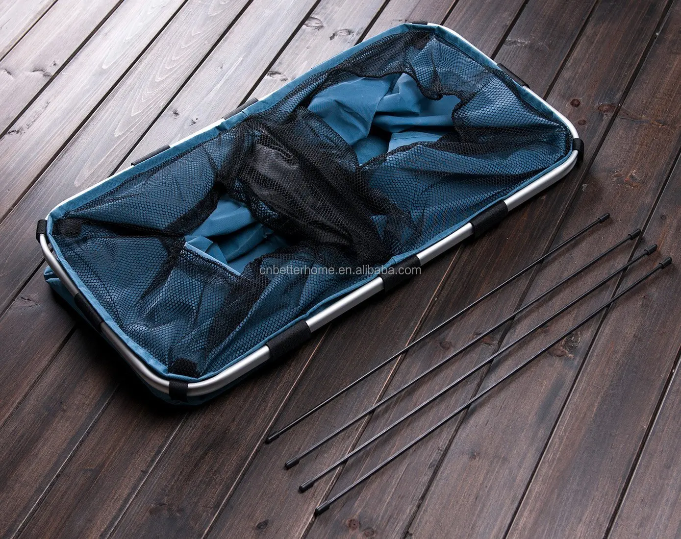 high quality light grey double sorted laundry bag,clothes hamper