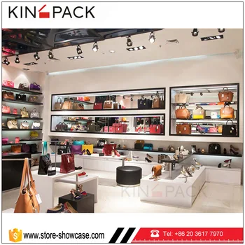 Innovative Design Bag And Purse Showroom Display Interior Design Idea