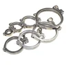 Stainless Steel Tri-Clover Pipe Clamp 2 Pcs 304 Sanitary Pipe Weld Ferrule Sanitary clamp